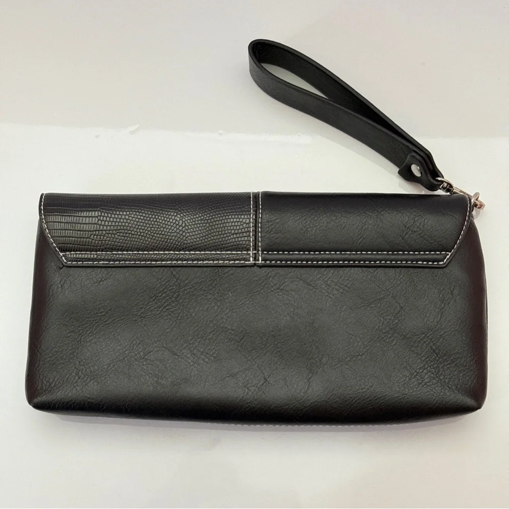Cato Black Wristlet Bag